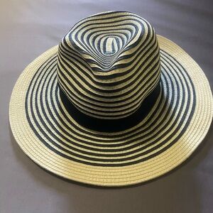 J Cree Sun hat, S-M navy + cream